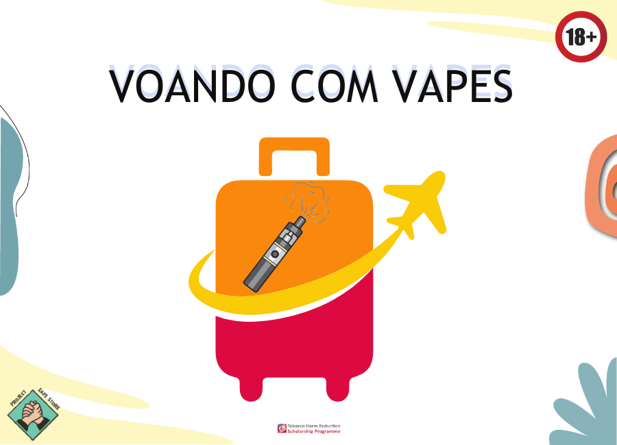 Portada de Vai Viajar com seu Vape? Saiba Tudo Antes de Embarcar
